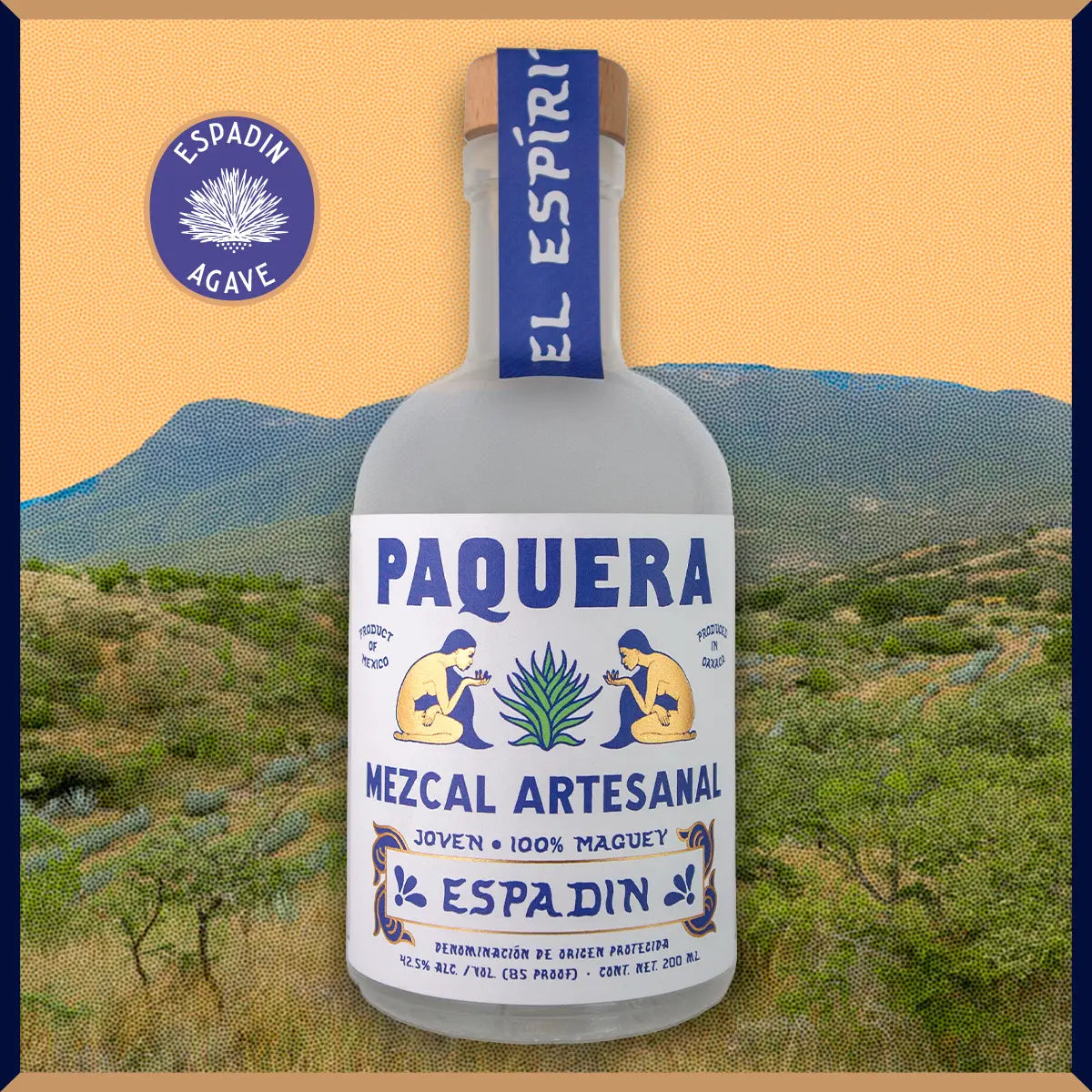 Paquera Mezcal 200ml Espadin