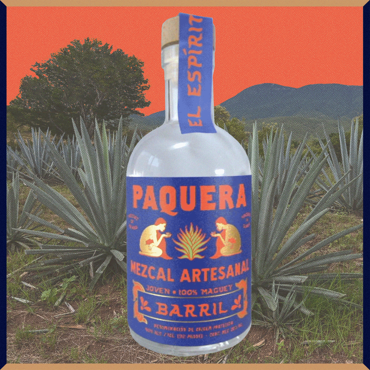 Paquera Mezcal 200ml Barril